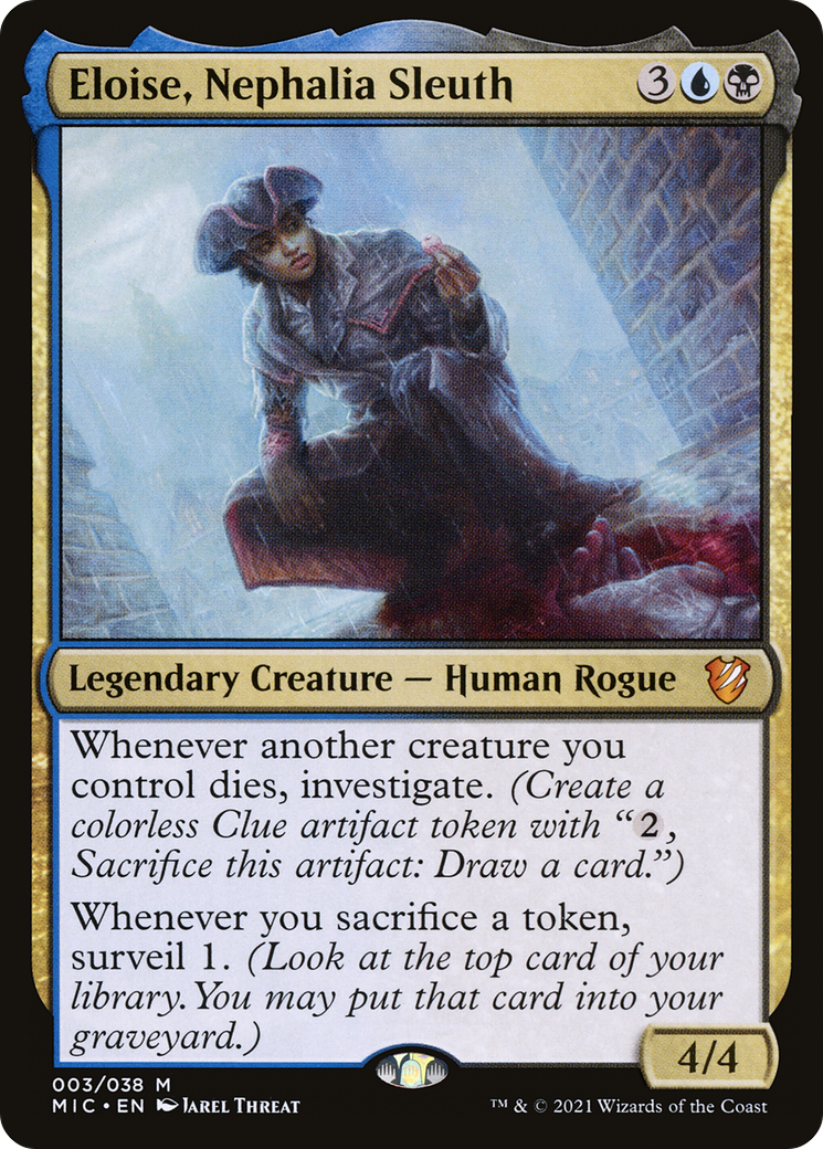 Image of Eloise, Nephalia Sleuth (MIC-003) - Midnight Hunt Commander