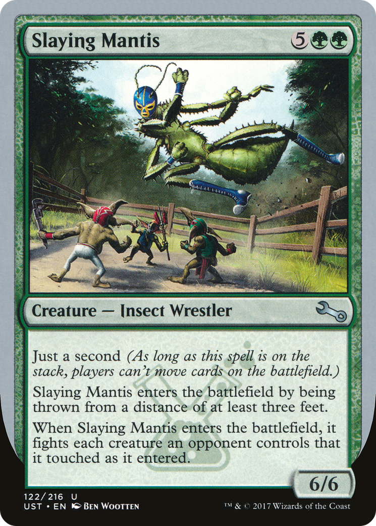 Image of Slaying Mantis (UST-122) - Unstable