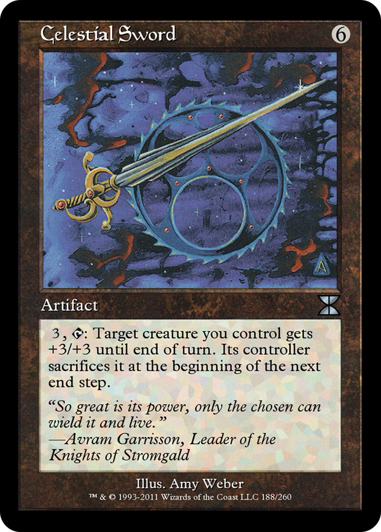Image of Celestial Sword (ME4-188) - Masters Edition IV Foil