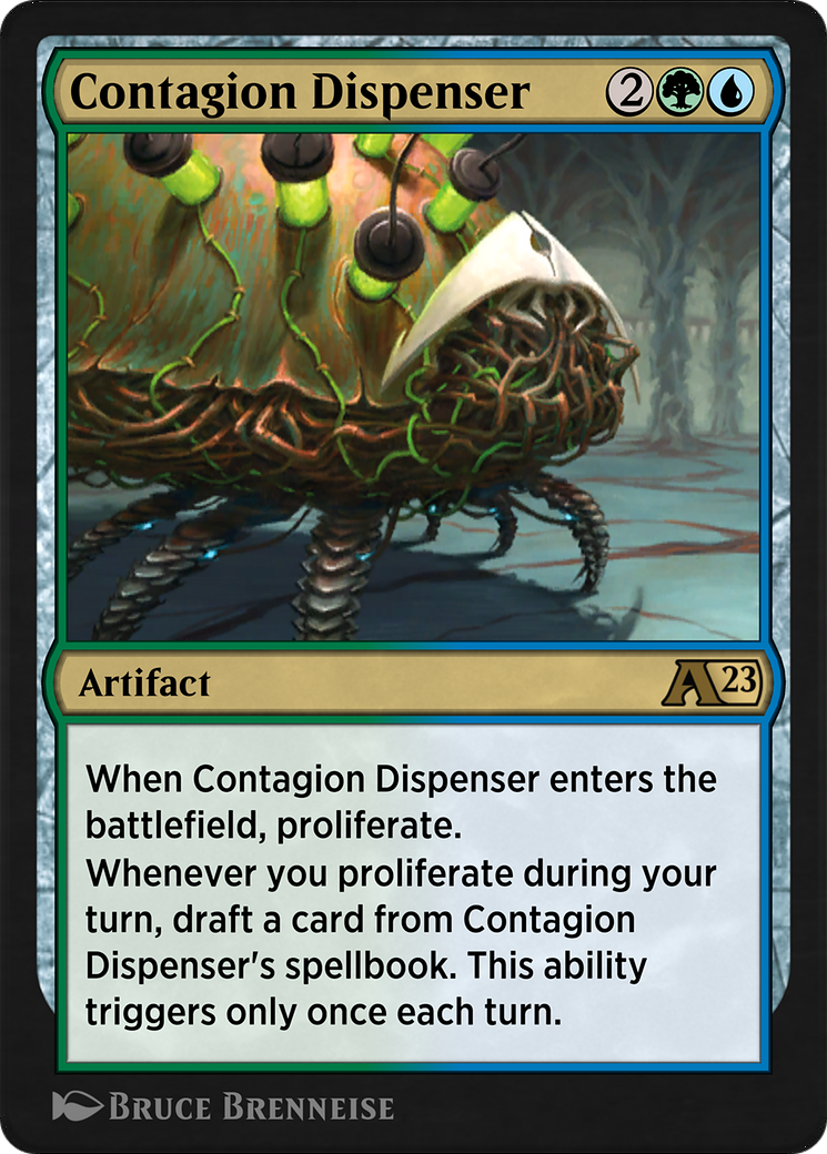 Image of Contagion Dispenser (YONE-019) - Alchemy: Phyrexia