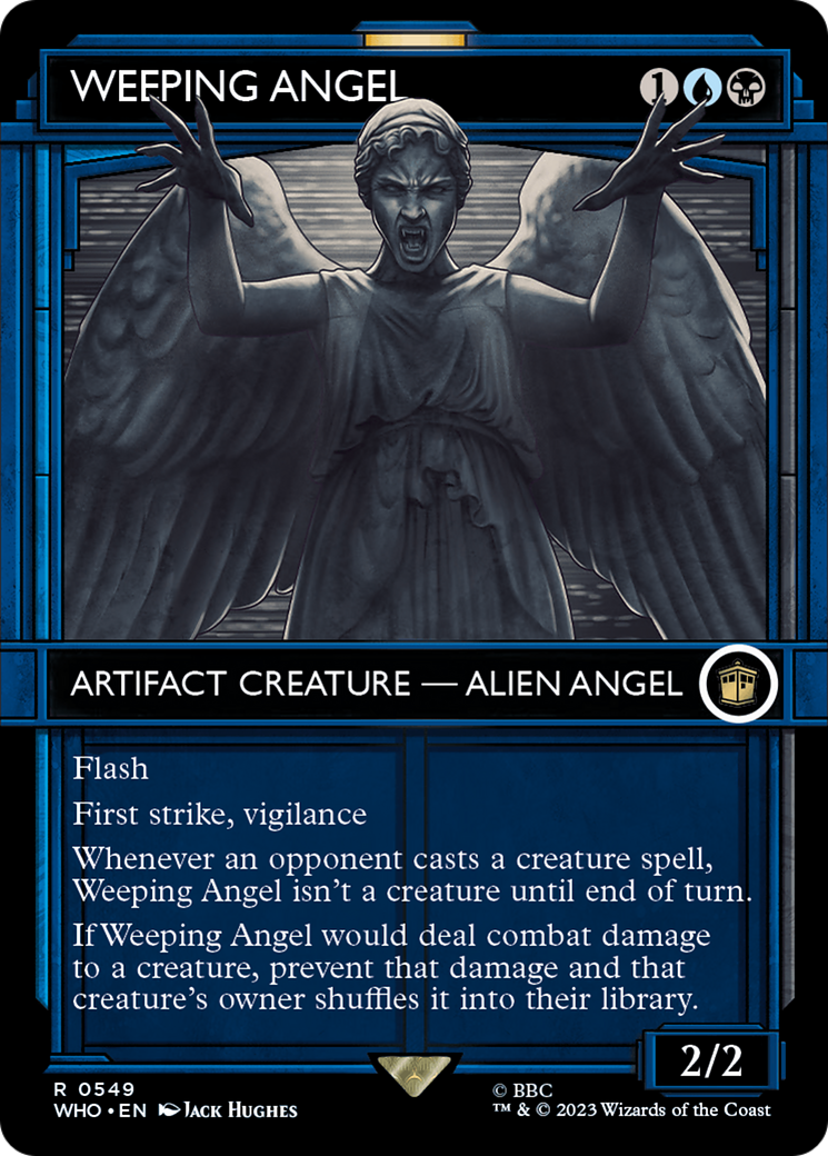Image of Weeping Angel (Showcase) (WHO-549) - Doctor Who: (Showcase) (Borderless) Foil
