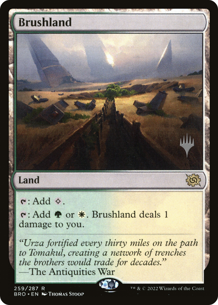 Image of Brushland (PPBRO-259) - The Brothers' War Promos