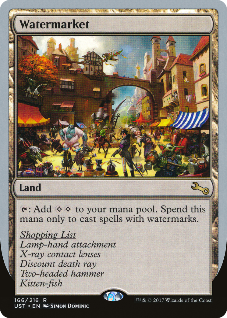Image of Watermarket (UST-166) - Unstable