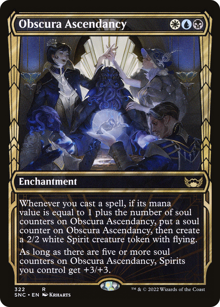 Image of Obscura Ascendancy (Showcase) (SNC-322) - Streets of New Capenna: (Showcase)