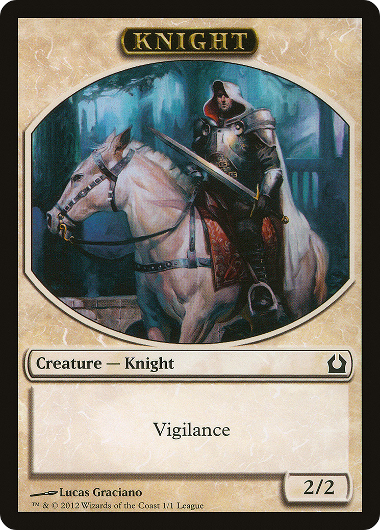 Image of Knight Token (LEP-001) - League Tokens 2012
