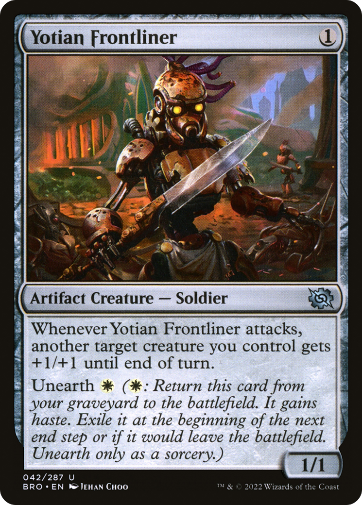 Image of Yotian Frontliner (BRO-042) - The Brothers' War