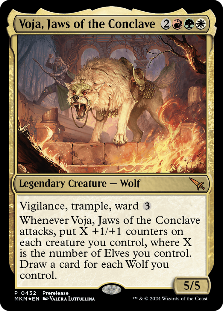 Image of Voja, Jaws of the Conclave (PRE-432) - Murders at Karlov Manor Foil