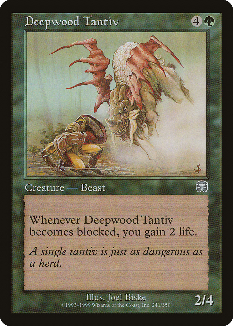 Image of Deepwood Tantiv (MMQ-241) - Mercadian Masques