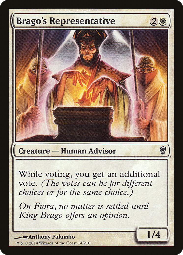 Image of Brago's Representative (CNS-014) - Conspiracy Foil