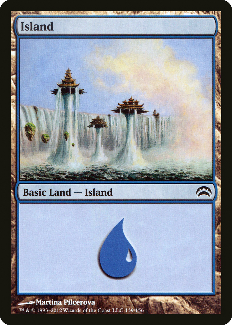 Image of Island (139) (PC2-139) - Planechase 2012