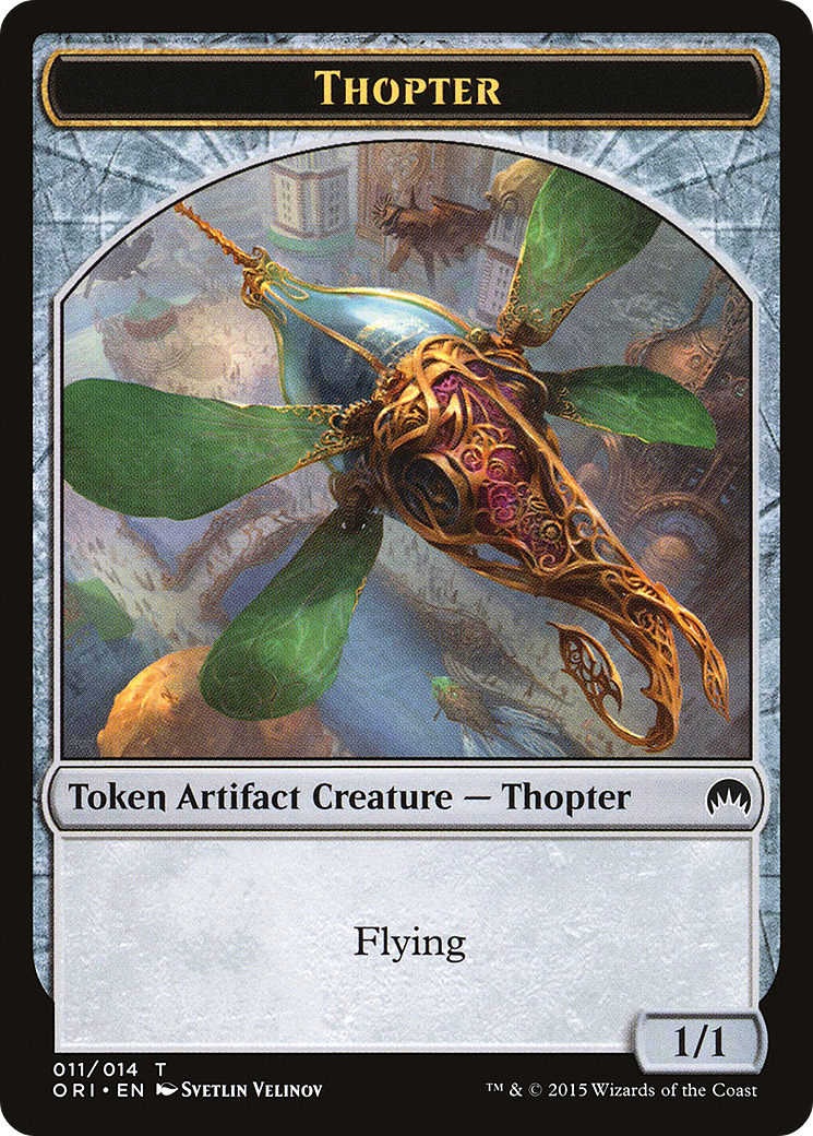 Image of Thopter Token (011) (ORI-011) - Magic Origins Tokens