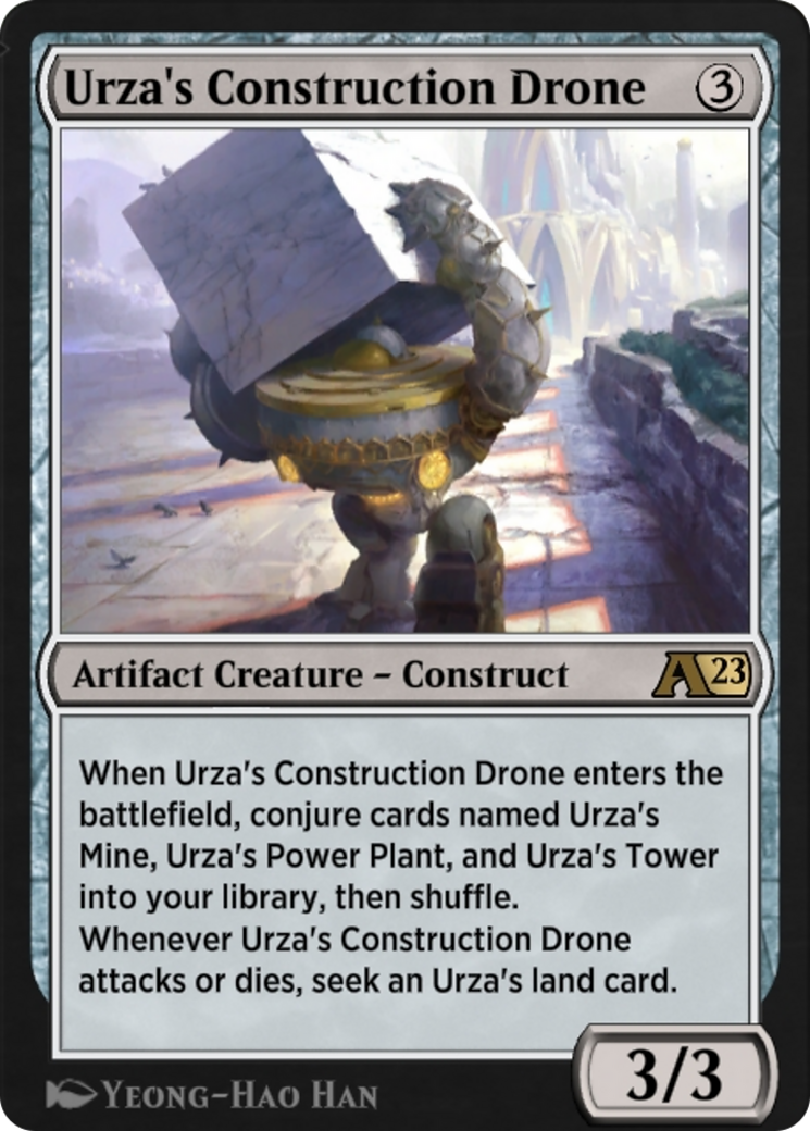 Image of Urza's Construction Drone (YBRO-029) - Alchemy: The Brothers' War