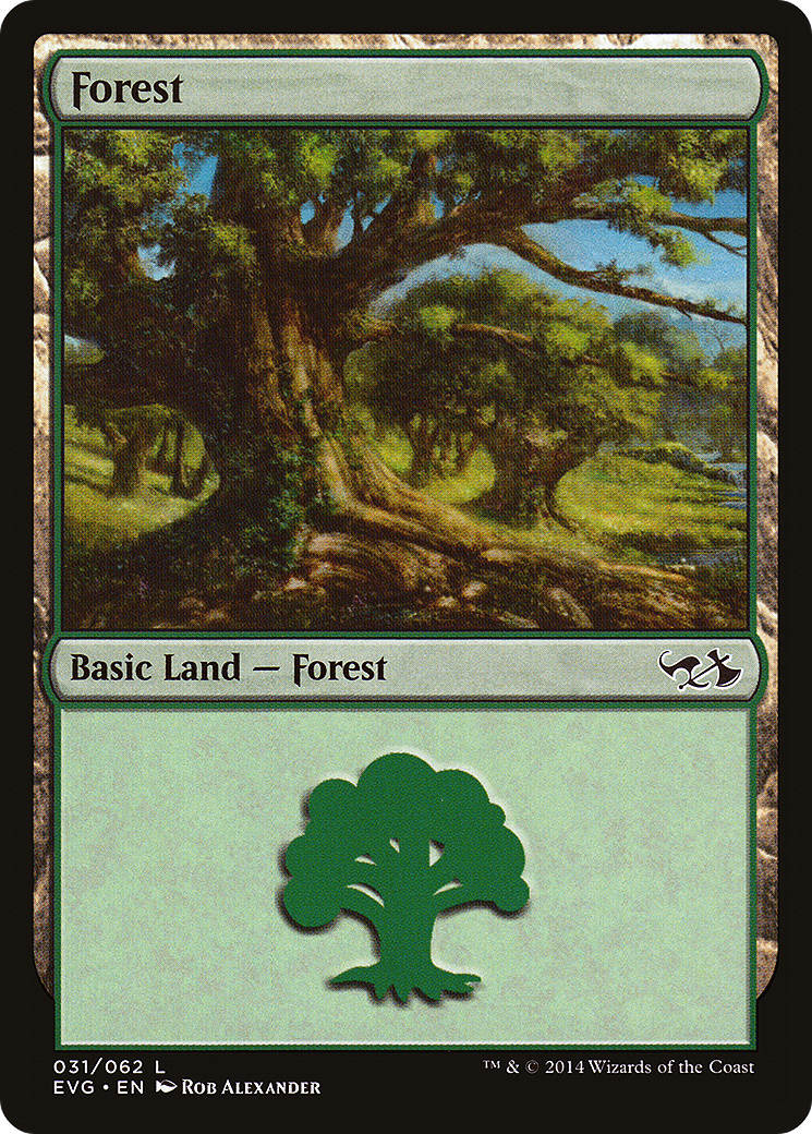 Image of Forest (31) (Elves vs Goblins) (DD3-031) - Duel Decks Anthology: Elves vs. Goblins