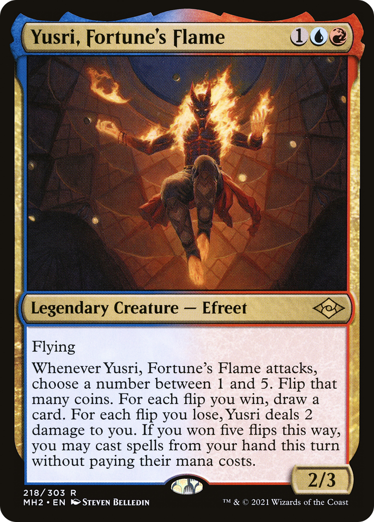 Image of Yusri, Fortune's Flame (MH2-218) - Modern Horizons 2 Foil
