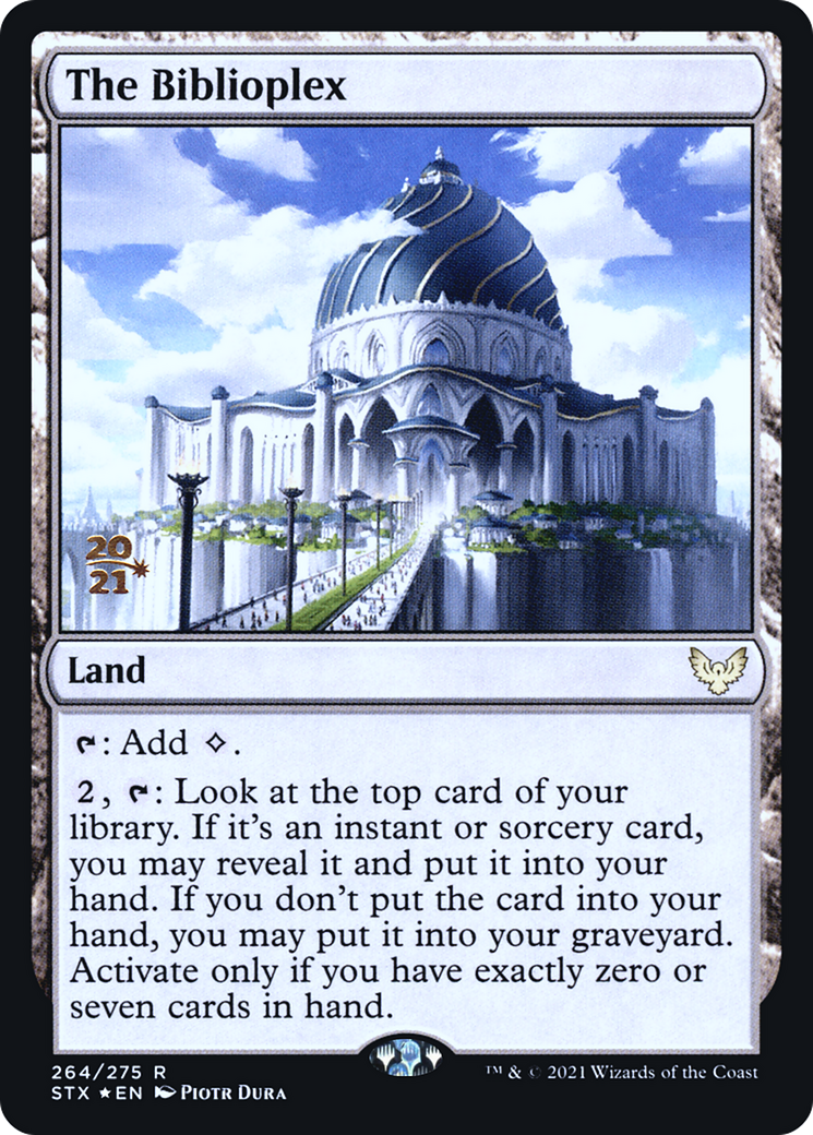 Image of The Biblioplex (PRE-264) - Strixhaven: School of Mages Promos Foil