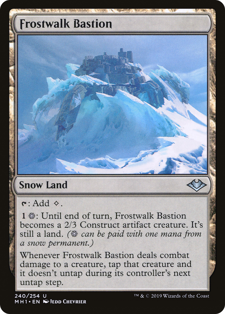 Image of Frostwalk Bastion (MH1-240) - Modern Horizons
