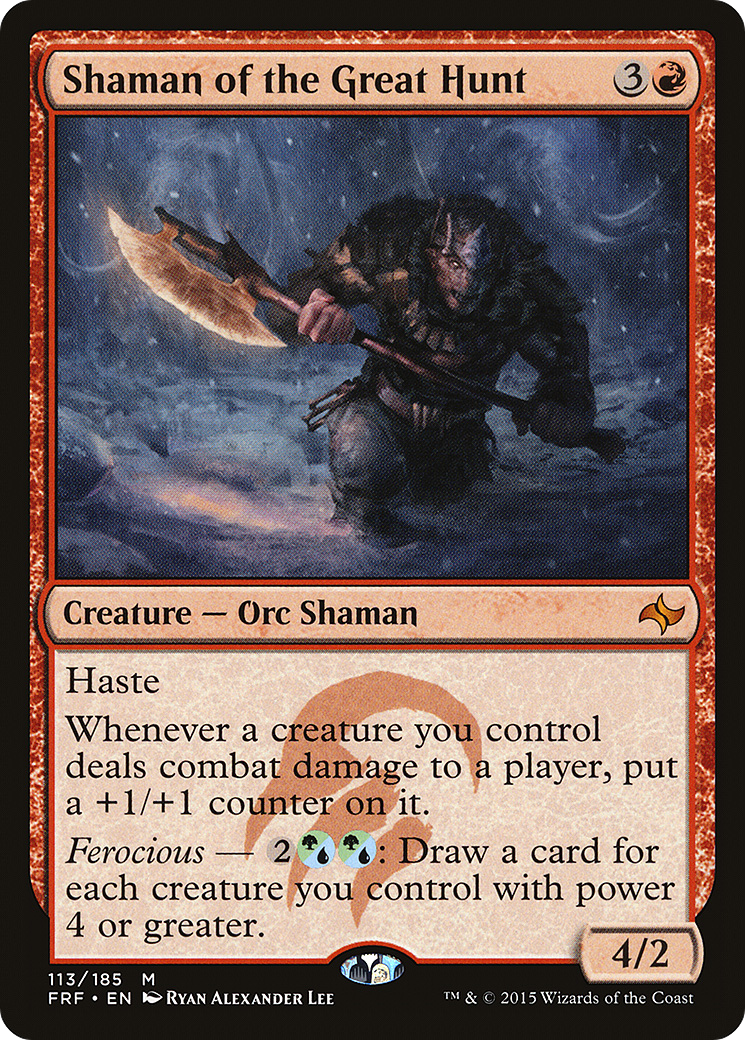 Image of Shaman of the Great Hunt (FRF-113) - Fate Reforged
