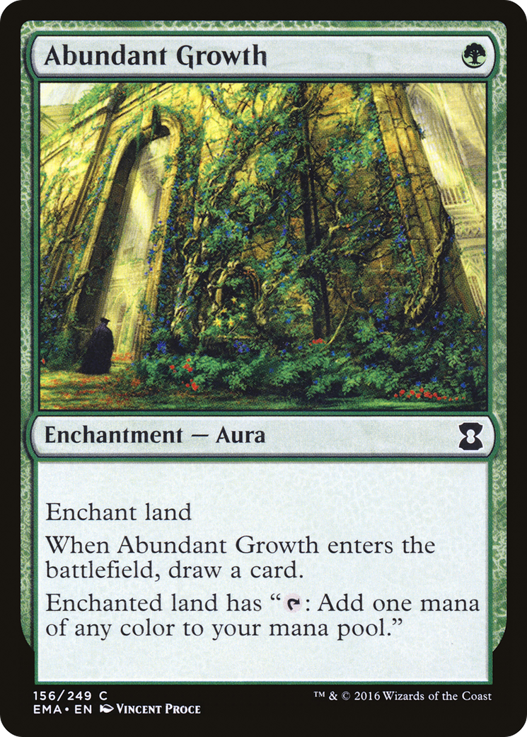 Image of Abundant Growth (EMA-156) - Eternal Masters Foil