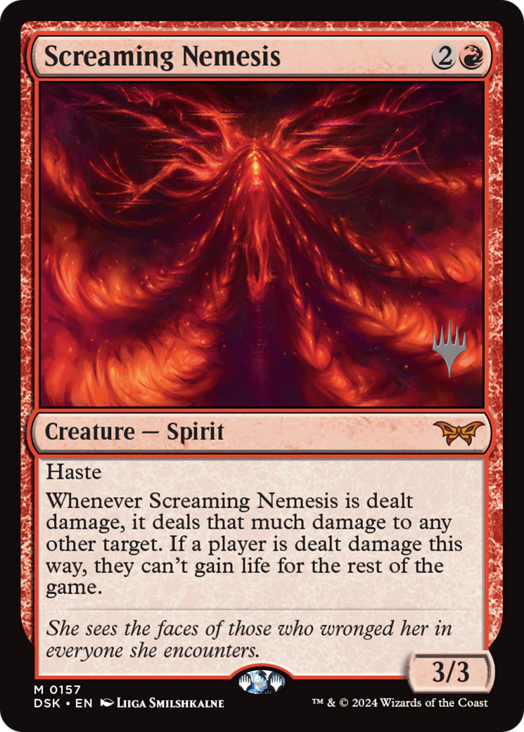 Image of Screaming Nemesis (PPDSK-157) - Duskmourn: House of Horror Promos