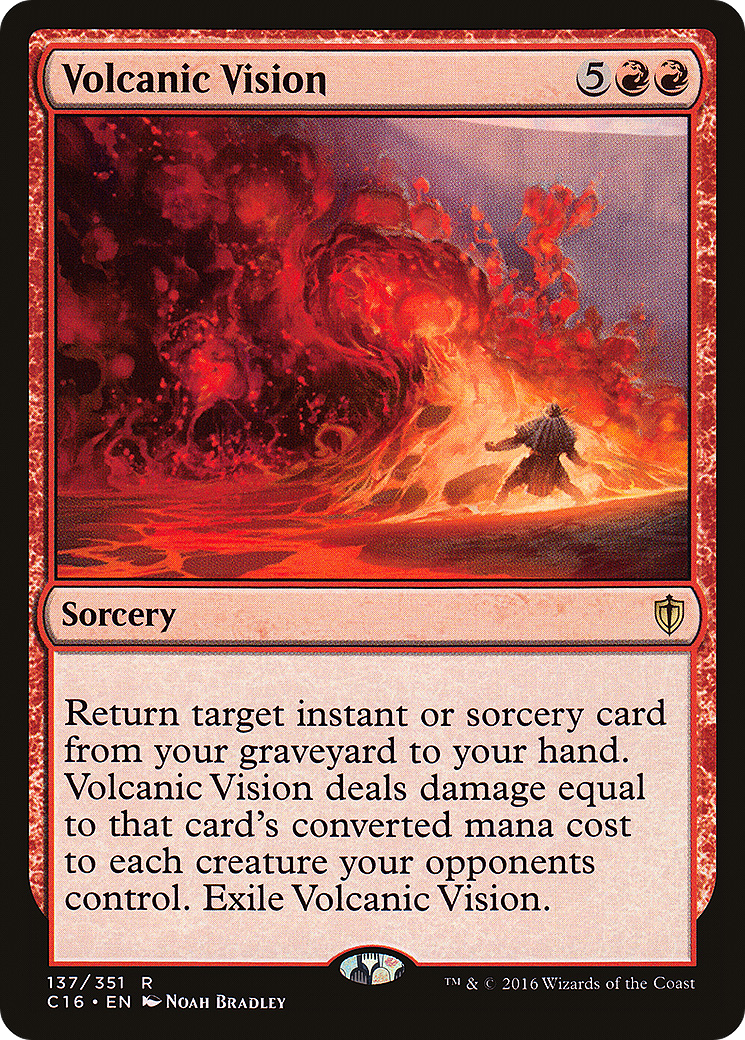 Image of Volcanic Vision (C16-137) - Commander 2016