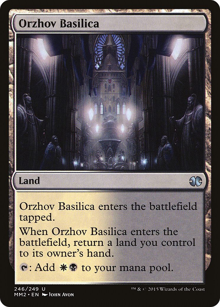 Image of Orzhov Basilica (MM2-246) - Modern Masters 2015 Foil