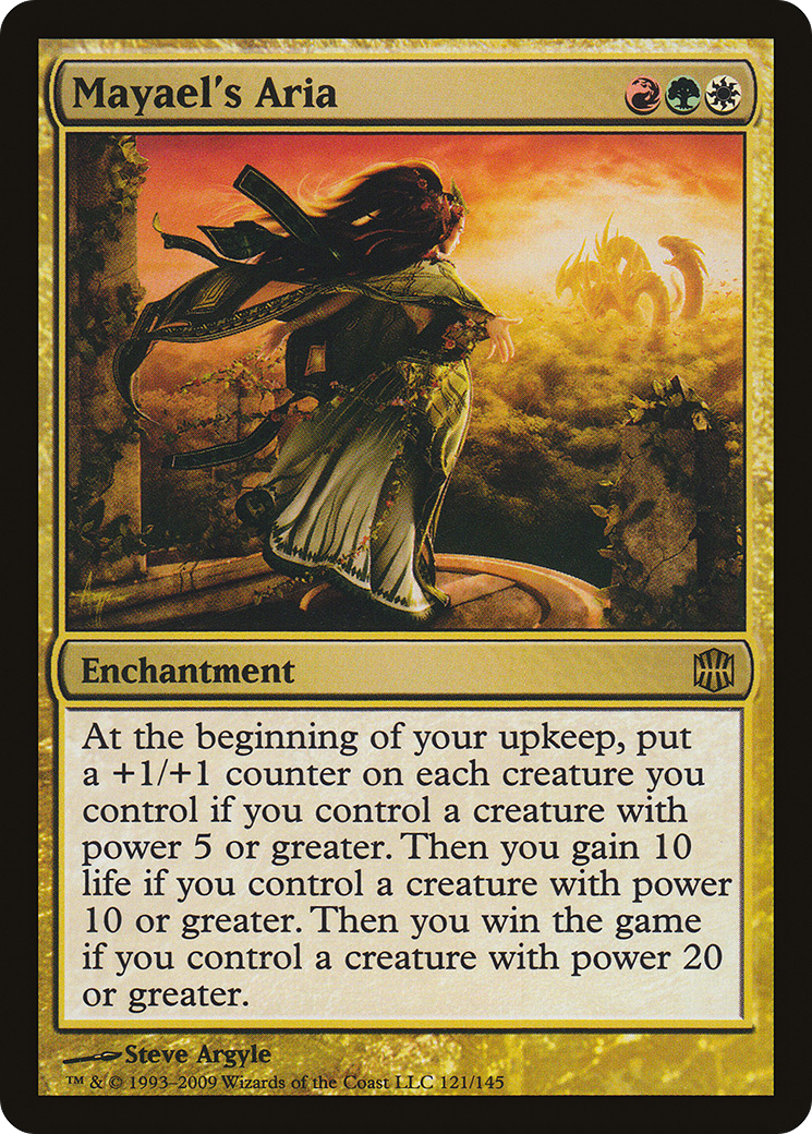 Image of Mayael's Aria (ARB-121) - Alara Reborn