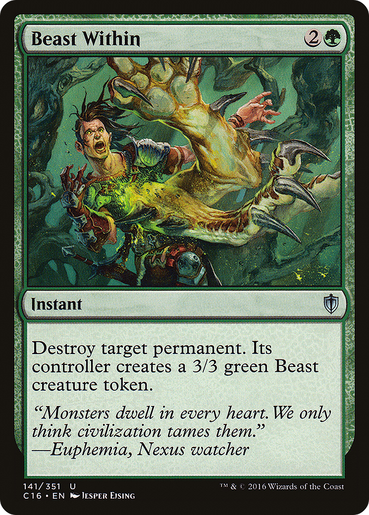 Image of Beast Within (C16-141) - Commander 2016