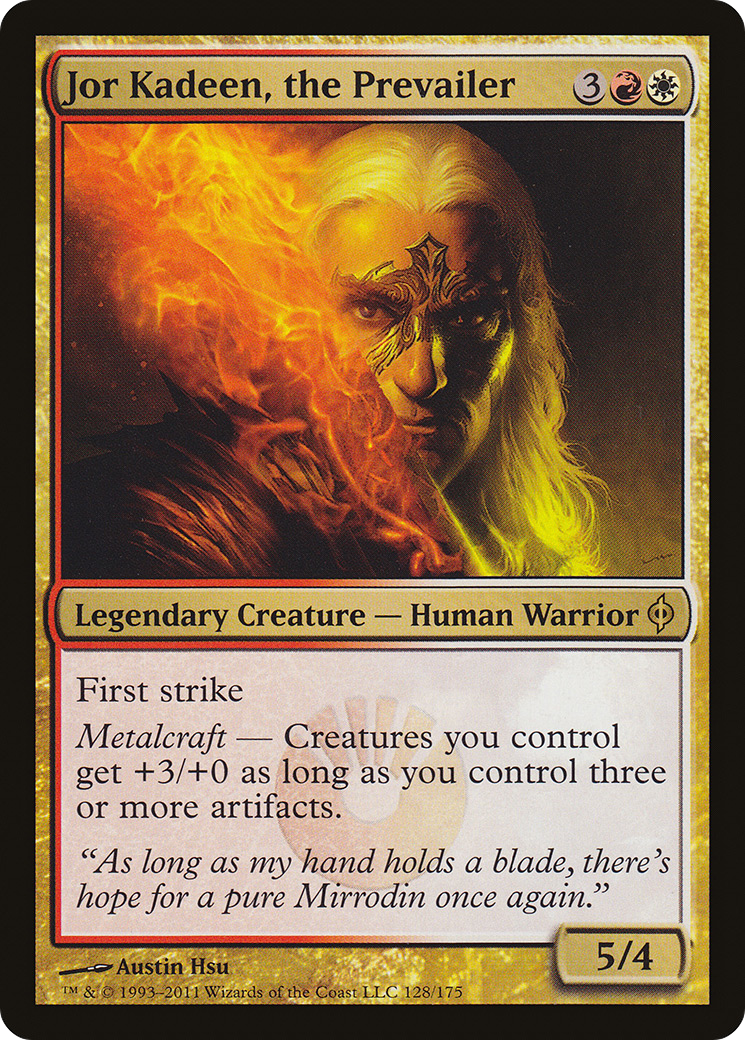 Image of Jor Kadeen, the Prevailer (NPH-128) - New Phyrexia Foil