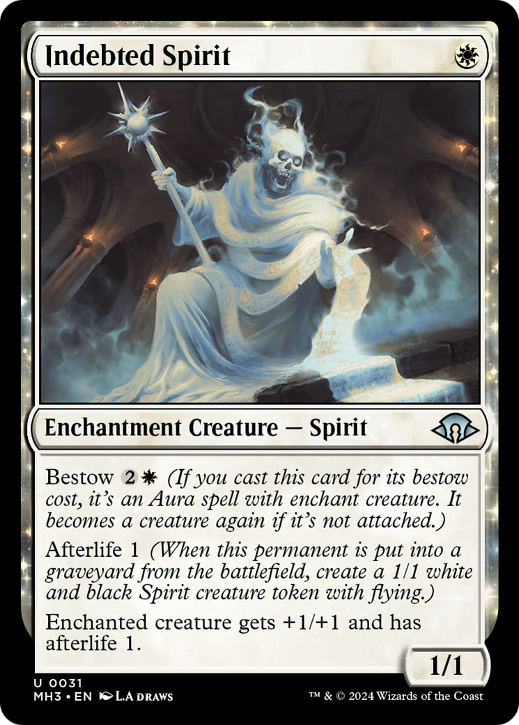 Image of Indebted Spirit (MH3-031) - Modern Horizons 3: (enchantment)