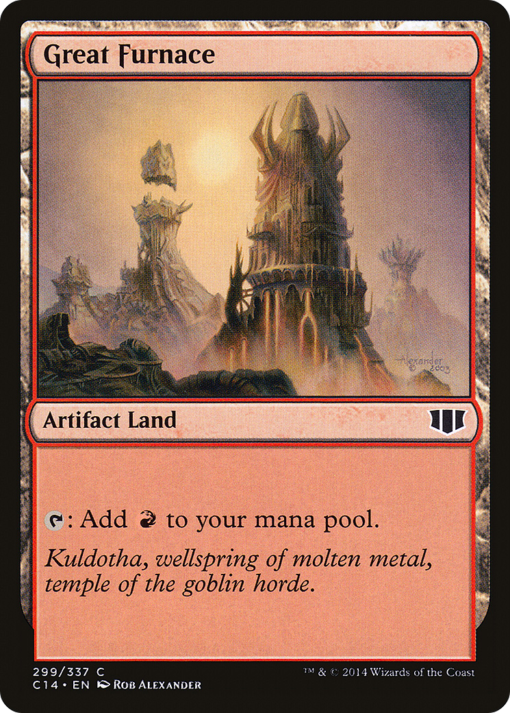 Image of Great Furnace (C14-299) - Commander 2014