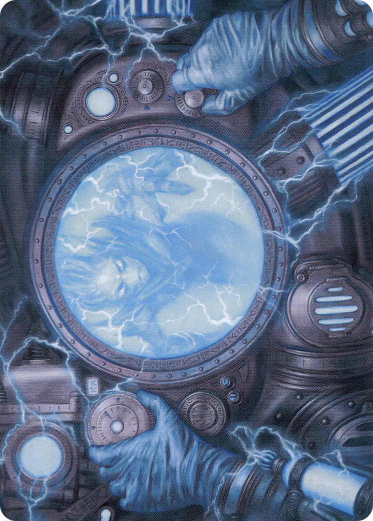 Image of Recalibrate // Recalibrate (AMH2-017) - Modern Horizons 2 Art Series (Borderless) Foil