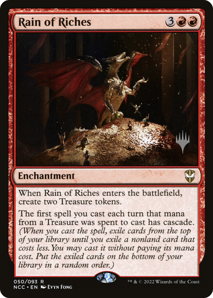 Image of Rain of Riches (PPSNC-050) - New Capenna Commander Promos Foil