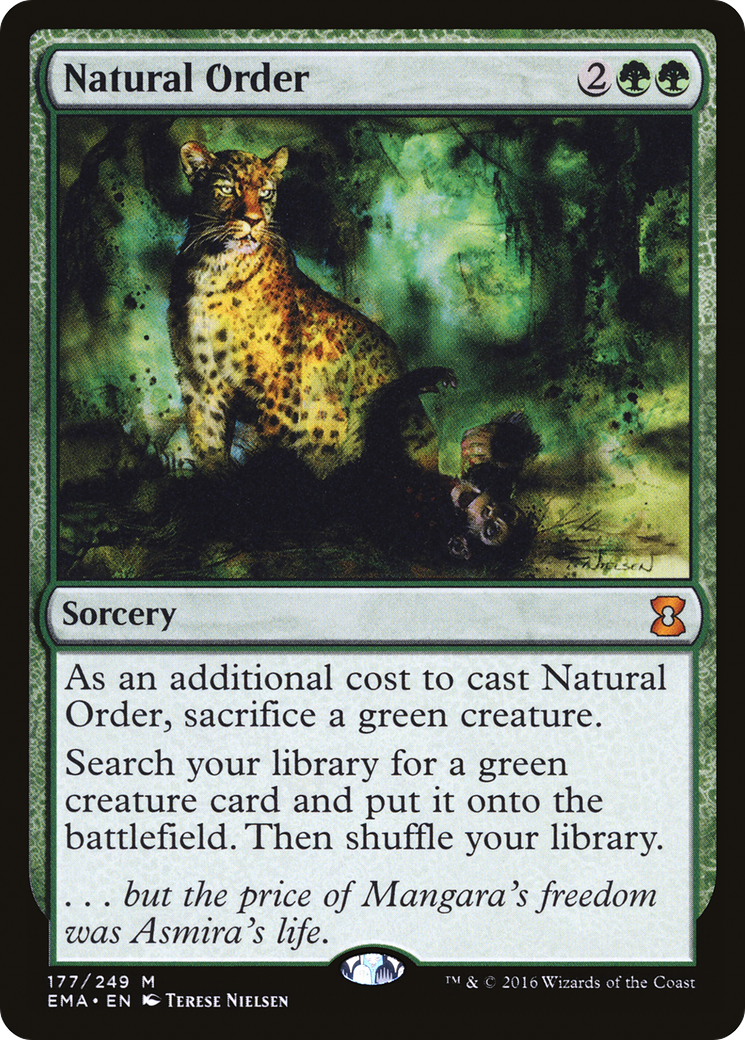 Image of Natural Order (EMA-177) - Eternal Masters Foil