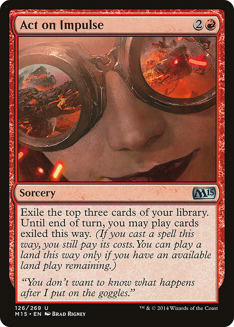 Image of Act on Impulse (M15-126) - Magic 2015