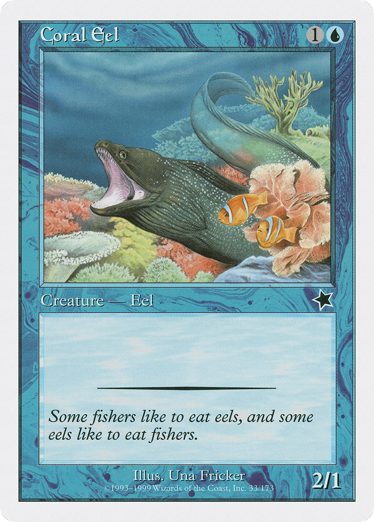 Image of Coral Eel (S99-033) - Starter 1999
