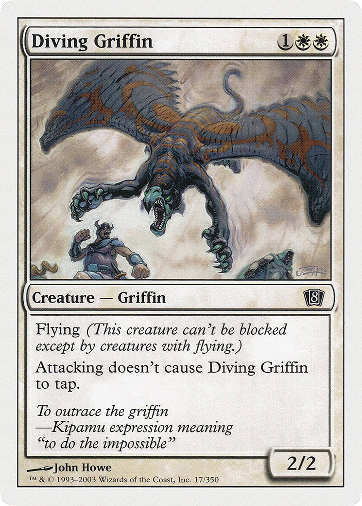 Image of Diving Griffin (8ED-017) - 8th Edition