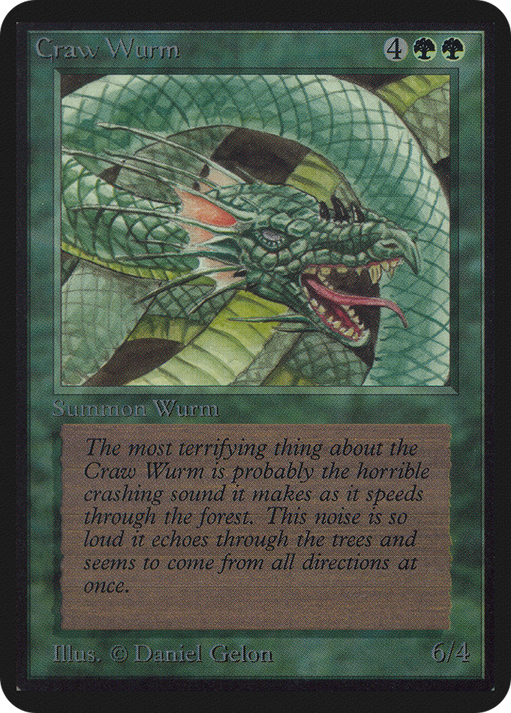 Image of Craw Wurm (LEA-) - Limited Edition Alpha