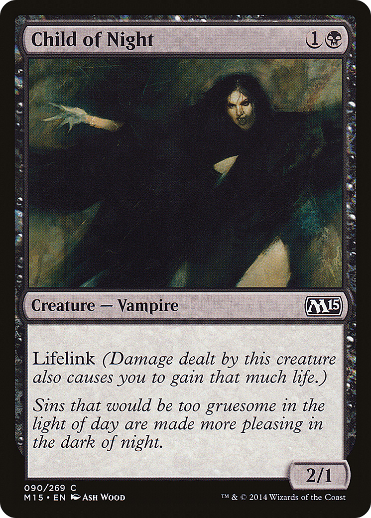 Image of Child of Night (M15-090) - Magic 2015 Foil