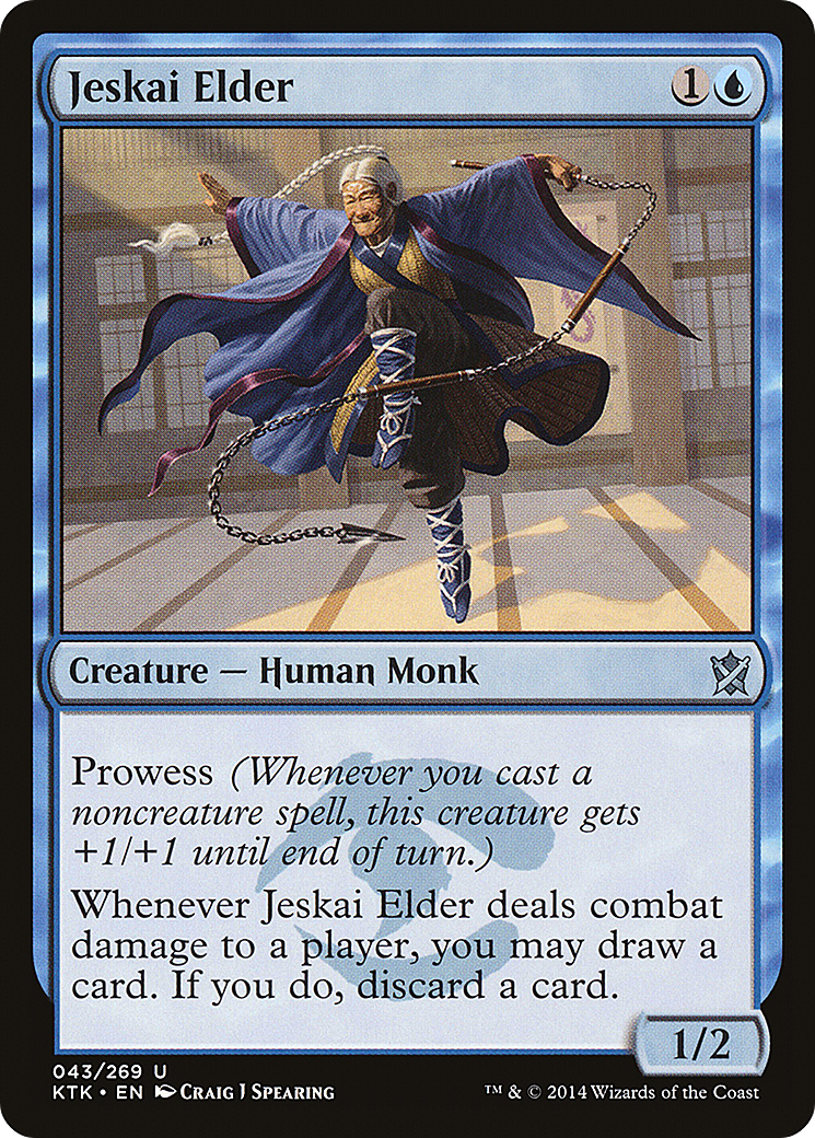 Image of Jeskai Elder (KTK-043) - Khans of Tarkir