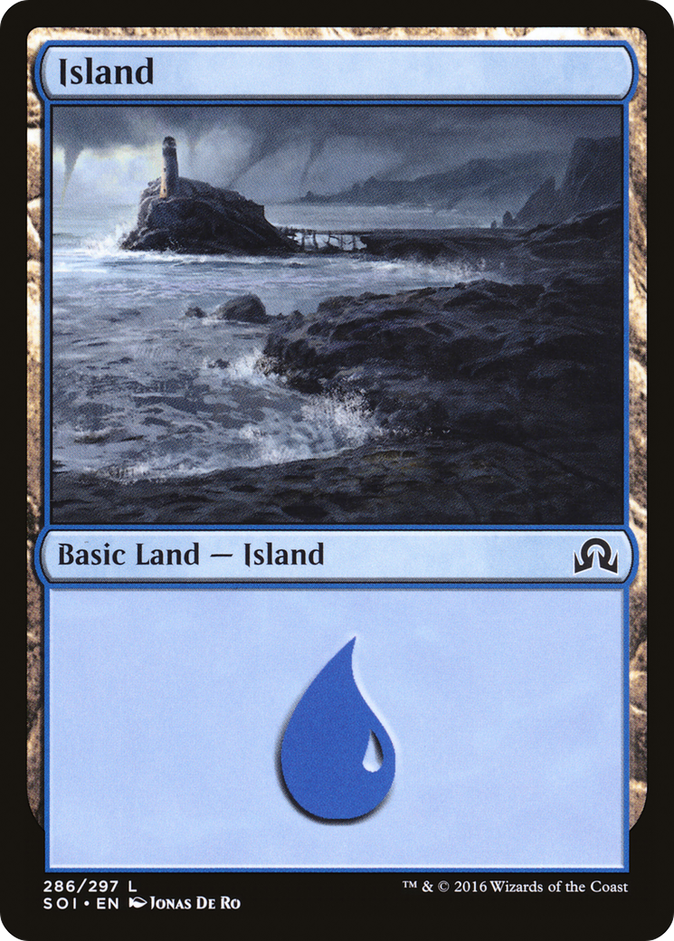 Image of Island (286) (SOI-286) - Shadows over Innistrad Foil