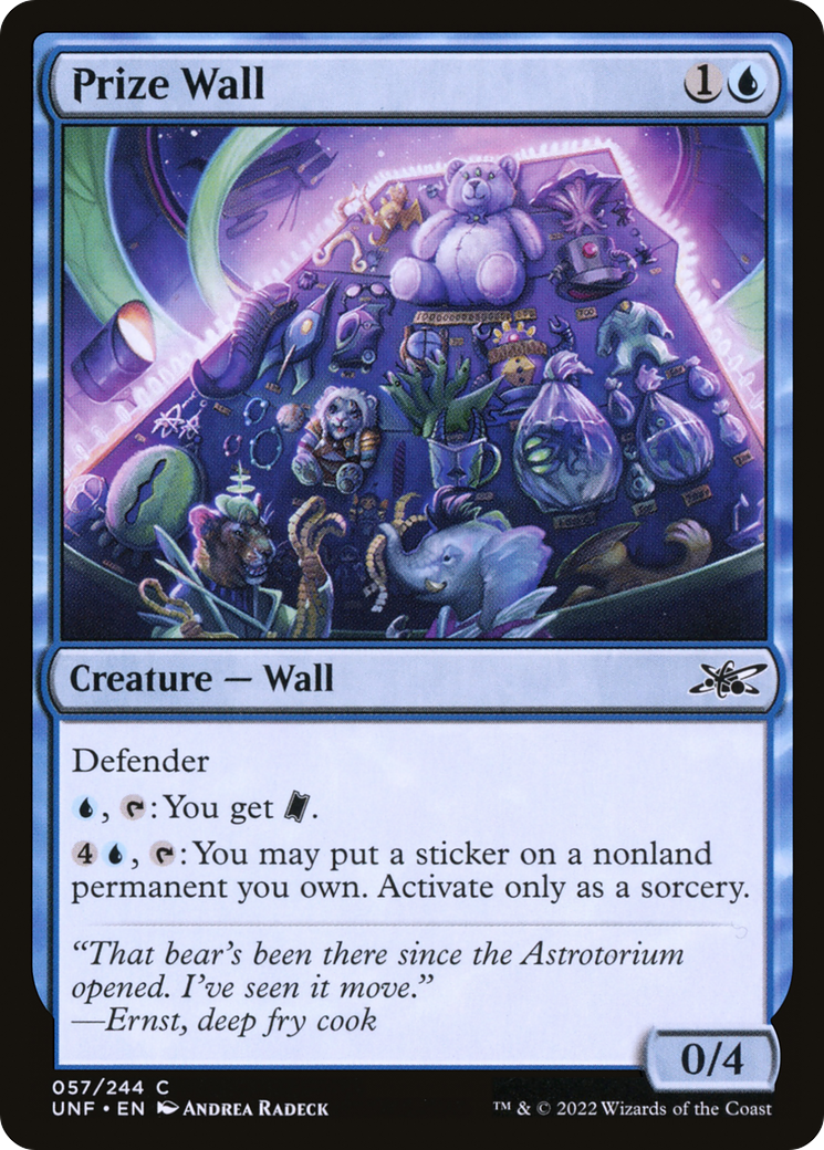 Image of Prize Wall (UNF-057) - Unfinity Foil