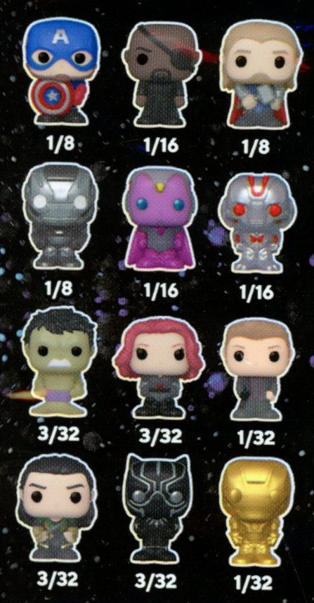 Image of Marvel Funko Bitty Pop! Singles