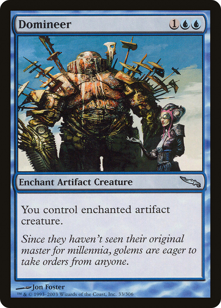 Image of Domineer (MRD-033) - Mirrodin Foil