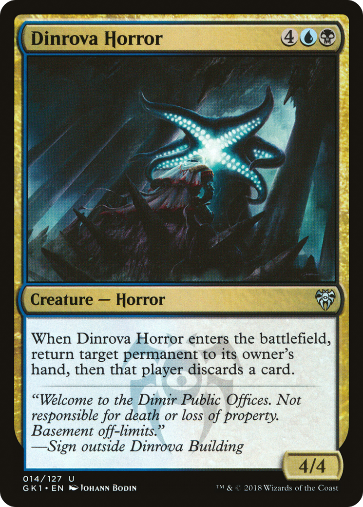 Image of Dinrova Horror (GR1-014) - GRN Guild Kit