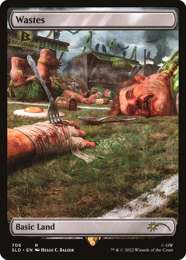 Image of Wastes (706) - Full Art (SLD-706) - Secret Lair Drop
