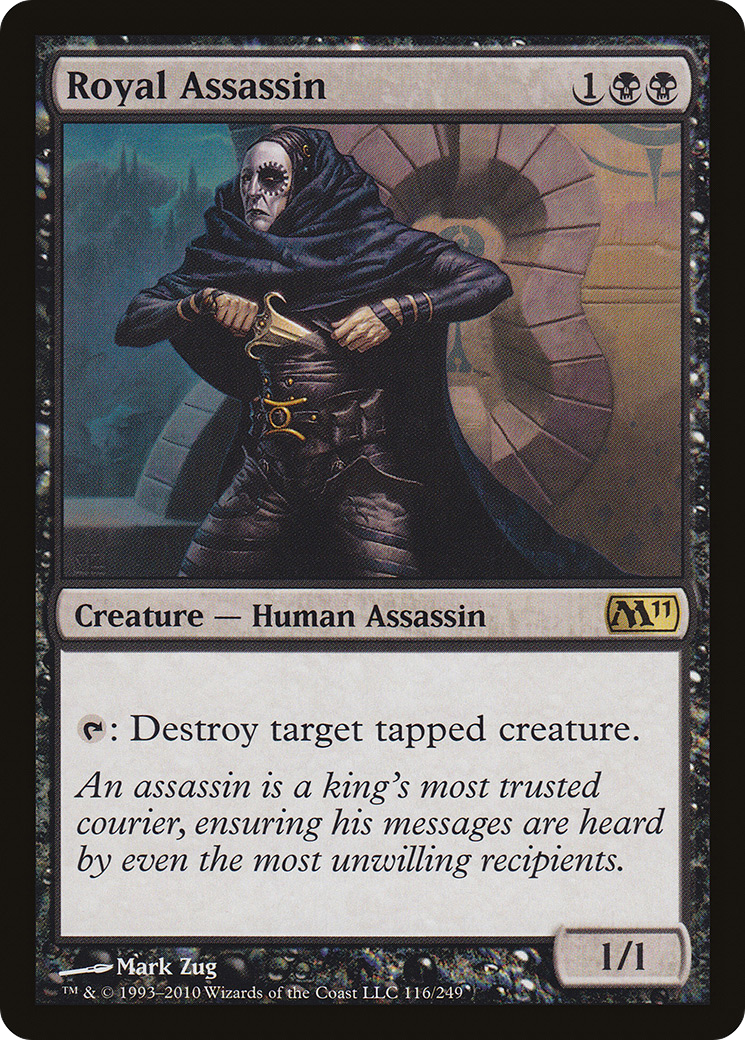 Image of Royal Assassin (M11-116) - Magic 2011 Foil