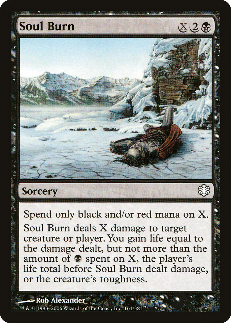 Image of Soul Burn (CTD-161) - Coldsnap Theme Decks