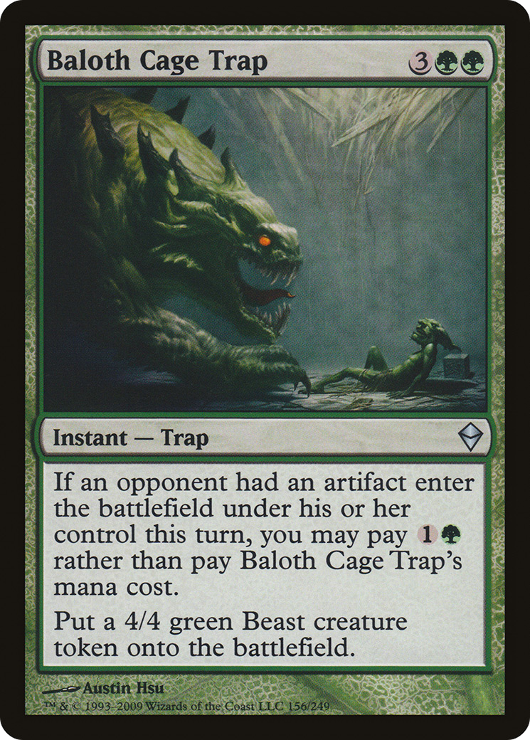 Image of Baloth Cage Trap (ZEN-156) - Zendikar
