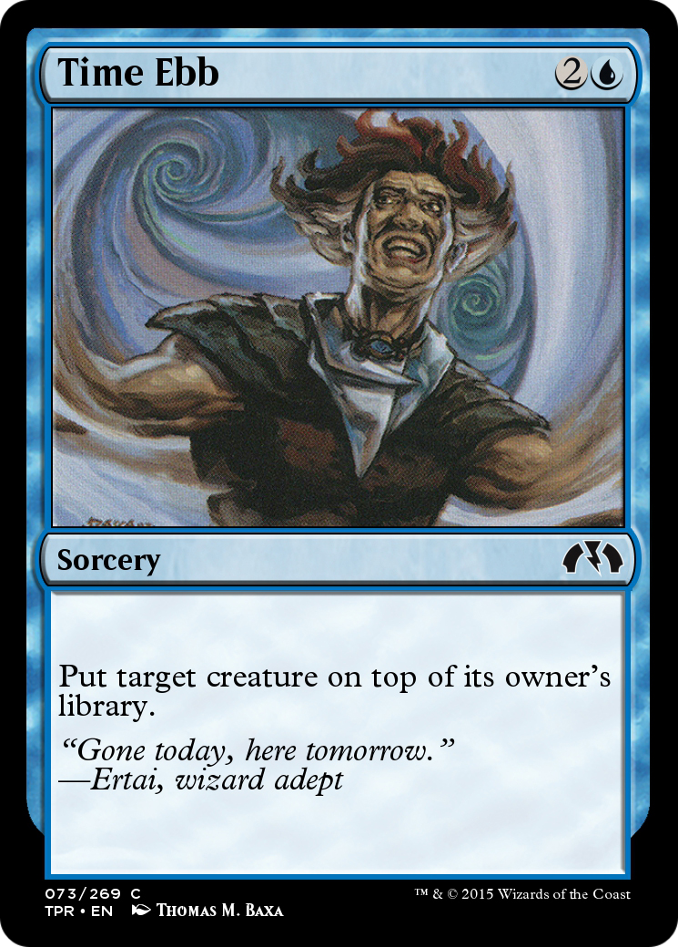 Image of Time Ebb (TPR-073) - Tempest Remastered Foil