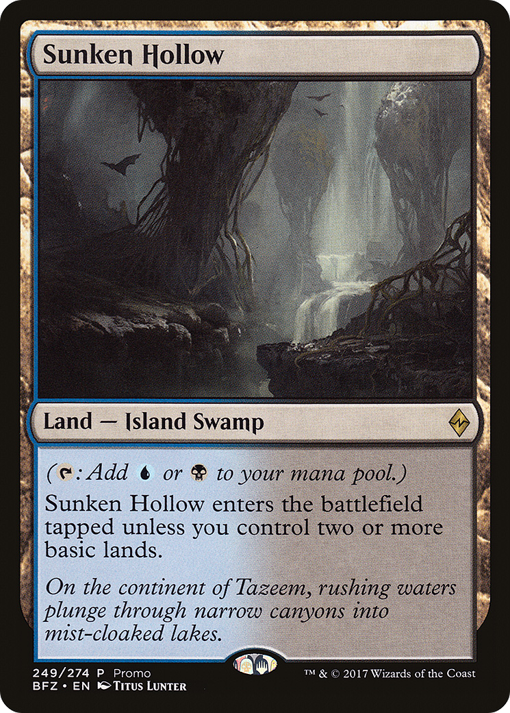 Image of Sunken Hollow (SSP-249) - BFZ Standard Series